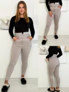 Extra magas derekú nadrág övvel