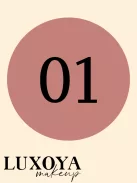 Luxoya matt folyékony rúzs – Nude