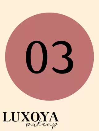 Luxoya matt folyékony rúzs – Pasztellrózsaszín