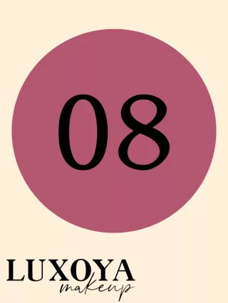 Luxoya matt folyékony rúzs – Mályva