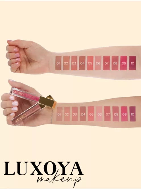 Luxoya matt folyékony rúzs – Mályva