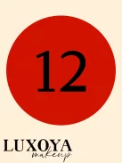 Luxoya matt folyékony rúzs – Tűzpiros