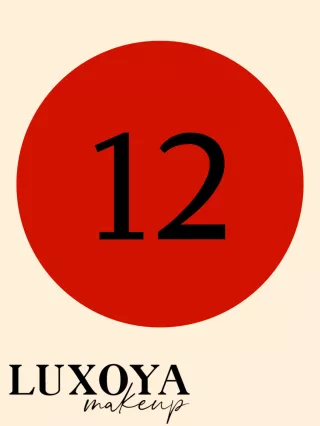 Luxoya matt folyékony rúzs – Tűzpiros