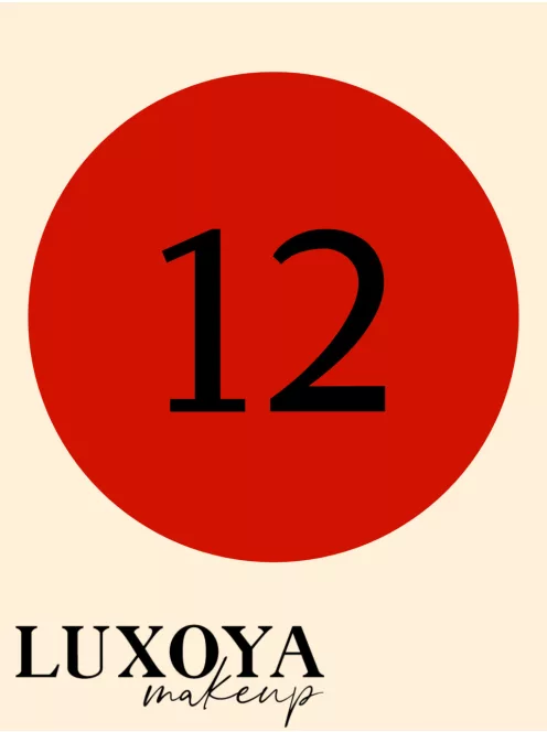 Luxoya matt folyékony rúzs – Tűzpiros