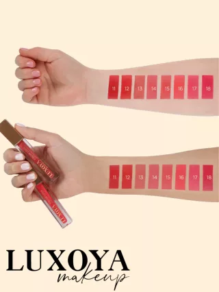 Luxoya matt folyékony rúzs – Tűzpiros