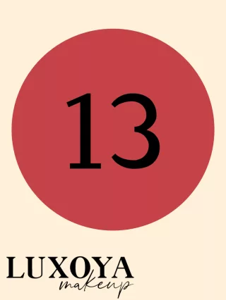 Luxoya matt folyékony rúzs – Tűzvirág