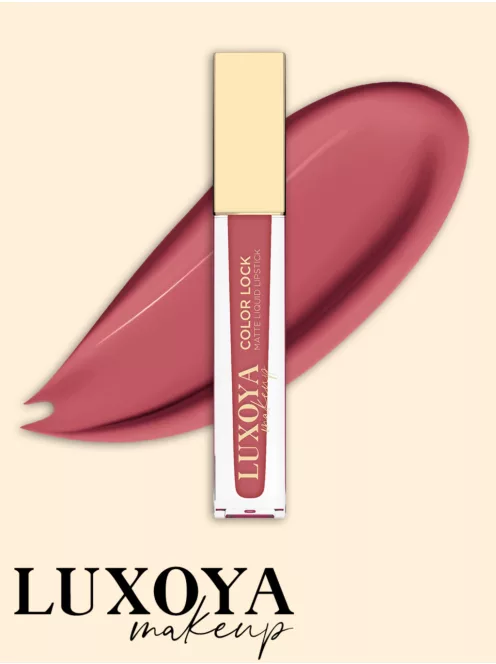 Luxoya matt folyékony rúzs – Rózsakvarc