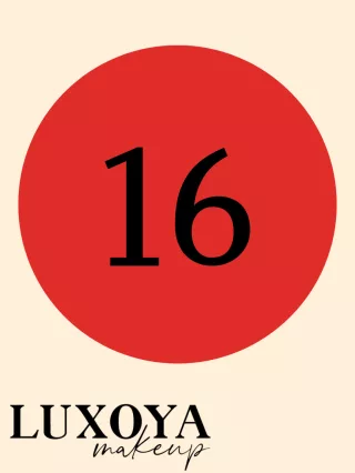 Luxoya matt folyékony rúzs – Korall