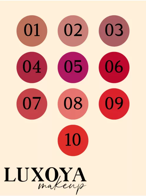Luxoya matt rúzs – Korall