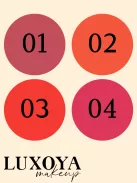 Luxoya hidratáló rúzs - Korall