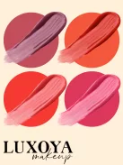 Luxoya hidratáló rúzs - Korall