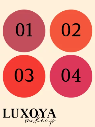 Luxoya hidratáló rúzs - Pipacs