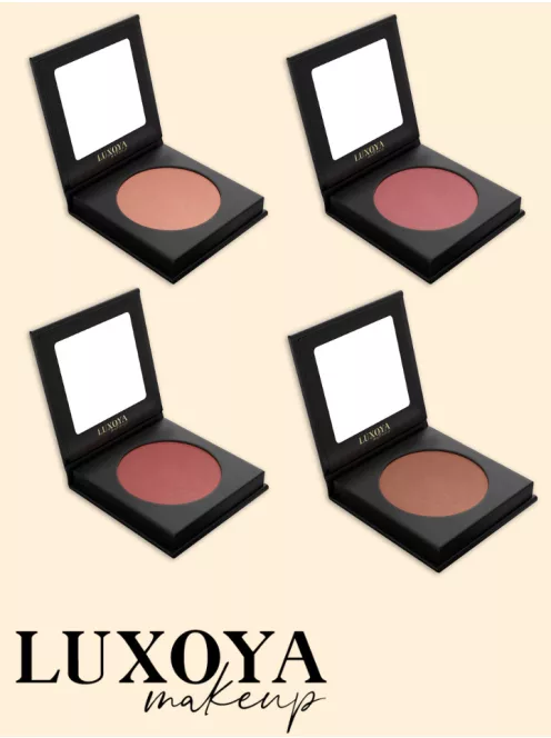 Luxoya pirosító púder - Mályva árnyalat