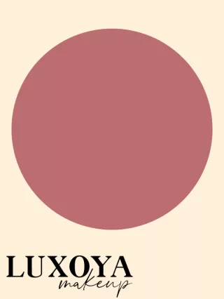 Luxoya pirosító púder - Tégla árnyalat