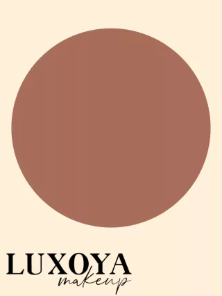 Luxoya pirosító púder - Barna árnyalat