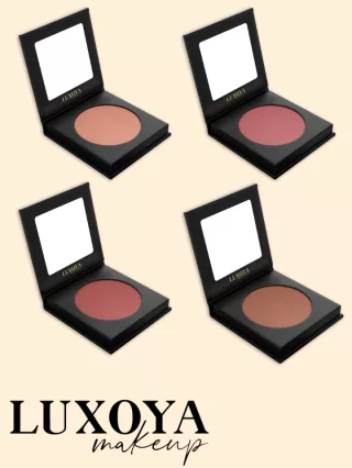 Luxoya pirosító púder - Barna árnyalat