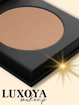 Luxoya bronzosító púder - Csillogó világos barna