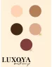 Luxoya szemhéj paletta - Nude