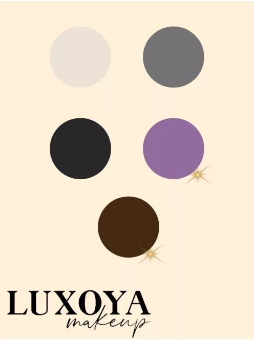 Luxoya szemhéj paletta - Smoke