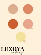 Luxoya szemhéj paletta - Desert