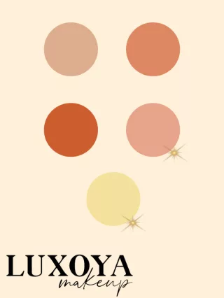 Luxoya szemhéj paletta - Desert