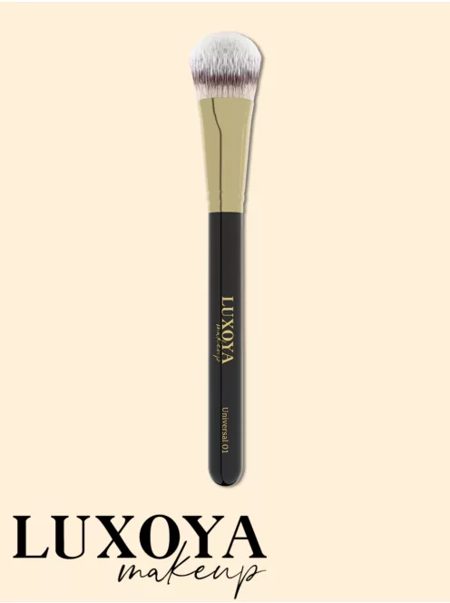 Luxoya sminkecset - Univerzális ecset, krémes, folyékony és por állagú termékek eldolgozásához