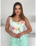 Prémium, mintás lycra felső