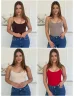 Prémium, basic lycra pántos felső