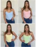 Prémium, basic lycra pántos felső