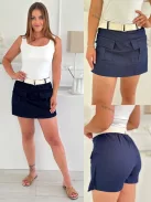 Extra rugalmas, farmer hatású skort