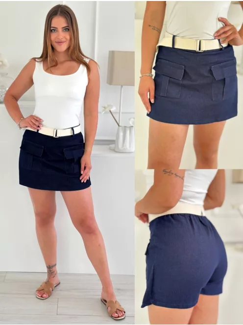 Extra rugalmas, farmer hatású skort